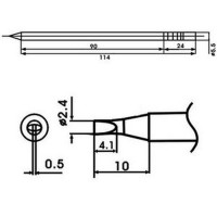 Aoyue Lf-24d Punta Saldatore Con Elemento Riscaldante