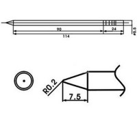 Aoyue Lf-Bdering Iron Tip W/ Elemento Riscaldante Aoyue Lf-Bdering Iron Tip W/ Elemento Riscaldante