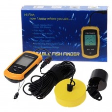 100m Profondità Sonar Sensor Ideale Portatile Ideale Portatile Fish Finder Allarme Cattura Trasduttore Di Cattura Di Pesce