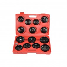 14 Pc Drive Oil Filter Wrench Socket Socket Socket Cup Type Oil Filter Cap Tool Tool