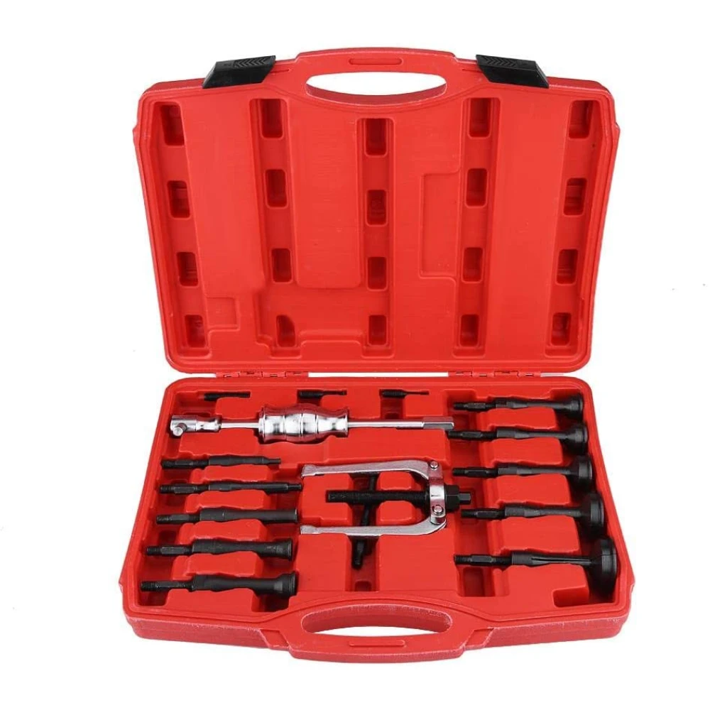 Set estrattore cuscinetti interni 16pz con martello scorrevole TSX TOOL