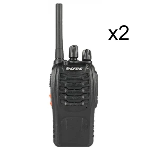 2 x Walkie talkie Baofeng BF-88E PMR446 - Comunicazione chiara