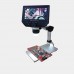 3,6MP Microscopio digitale HD con schermo da 4,3" e supporto metallico regolabile in altezza Microscopes  41.31 euro - satkit
