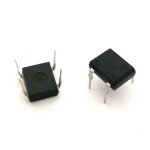 Vista frontal del 5pcs DB107 puente rectificador 1000v 1a DIP4 de satkit