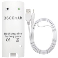 Batteria ricaricabile 3600mah Wii