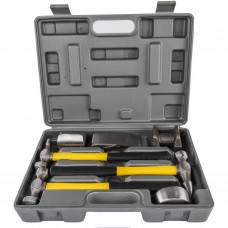 7pc Auto Body Dent Repair Hammer & Dolly Heavy Duty Professional Tool Kit di utensili professionali CAR TOOLS  15.00 euro - satkit