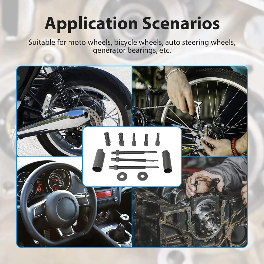 Extractor profesional para rodamientos internos de motocicleta TSX TOOL