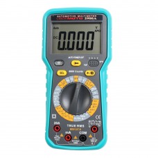 Multimetro digitale automobilistico OBDEMOTO-Smart 2900A, misuratore di temperatura della velocità di rotazione, RMS, AC/DC, Volt Amp, Ohm
