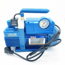Pompa a vuoto per aria condizionata con manometro, refrigerazione, 3,6m3 / h Valore VI120SV Vacuum pumps Value 84.00 euro - satkit
