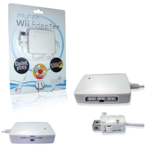 Adattatore 3 in 1 controller PS2 per Wii - Collega controller, chitarre e tamburi PS2