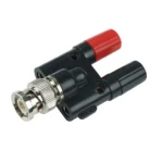 Adattatore BNC maschio a 2 prese femmina 4mm AD4246 Amass