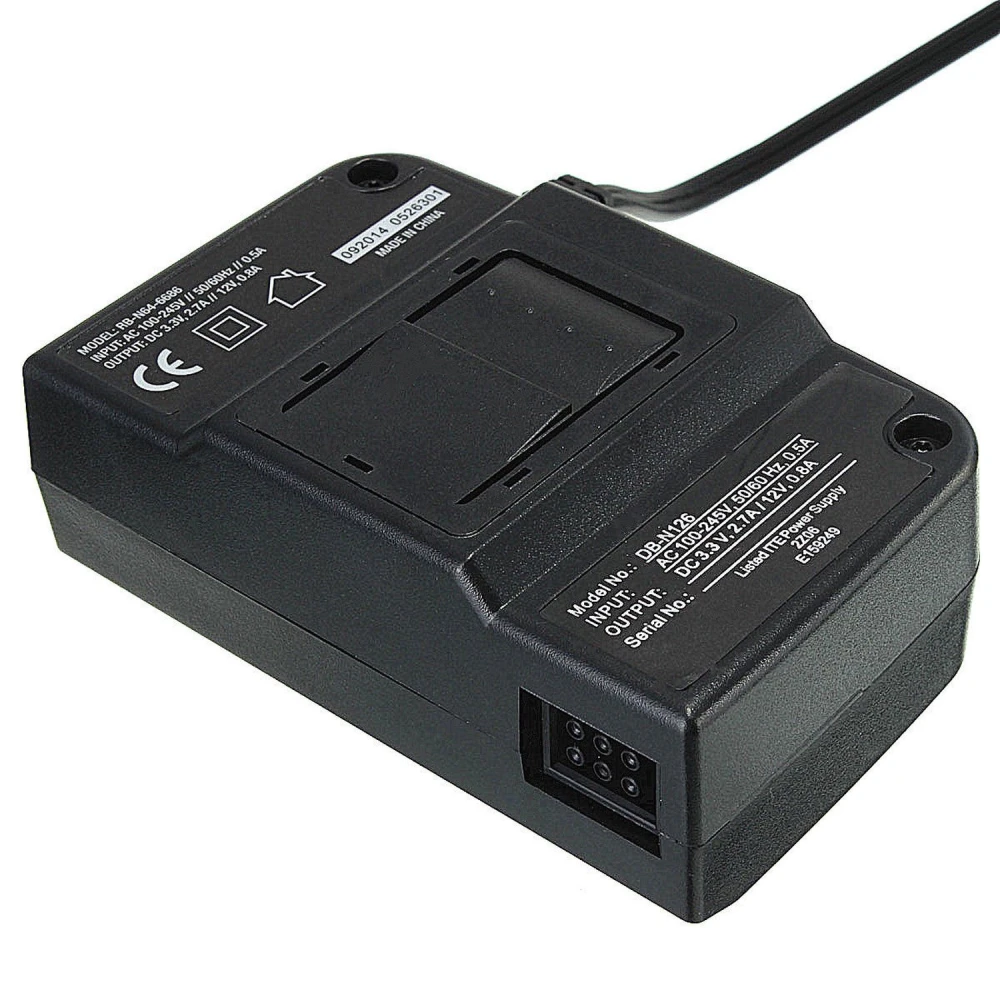 Repuesto adaptador corriente Nintendo 64 enchufe europeo