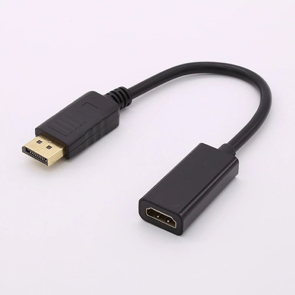 Adattatore DisplayPort maschio a HDMI femmina per connessione audio-video
