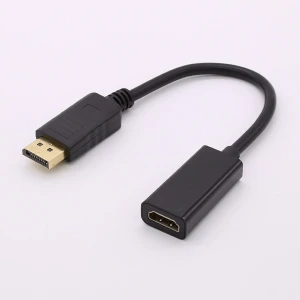 Adattatore DisplayPort maschio a HDMI femmina per connessione audio-video