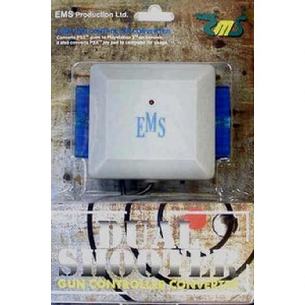 Adattatore EMS Dual Shooter PSX PS2 a PS3 PC per pistole e controller