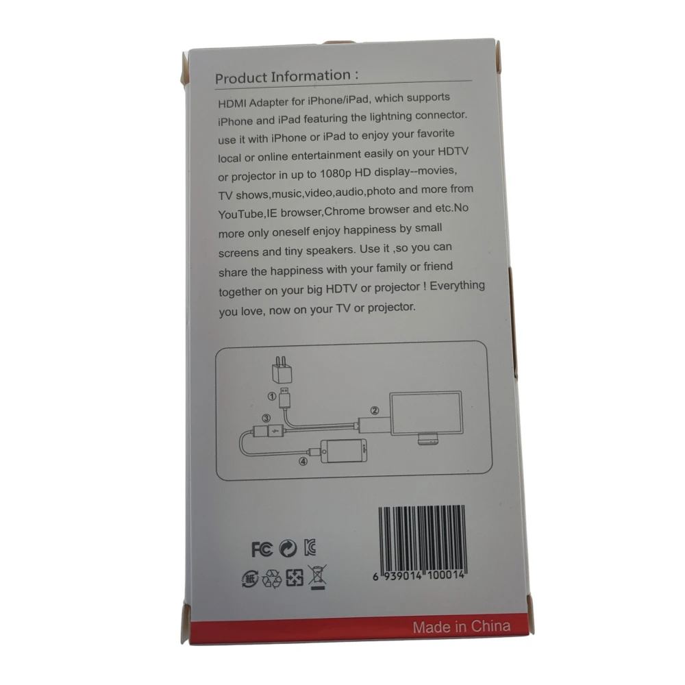 Adaptador HDMI universal para conectar smartphone a HDTV o proyector