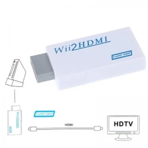 Adattatore HDMI per Nintendo Wii Wii2HDMI - Convertitore 1080p e 720p Satkit
