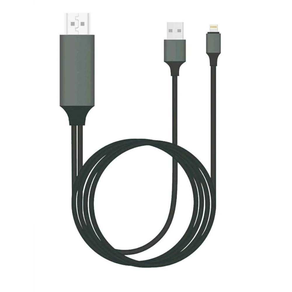 Adattatore Lightning a HDMI per iPhone - cavo HDTV Apple compatibile iOS
