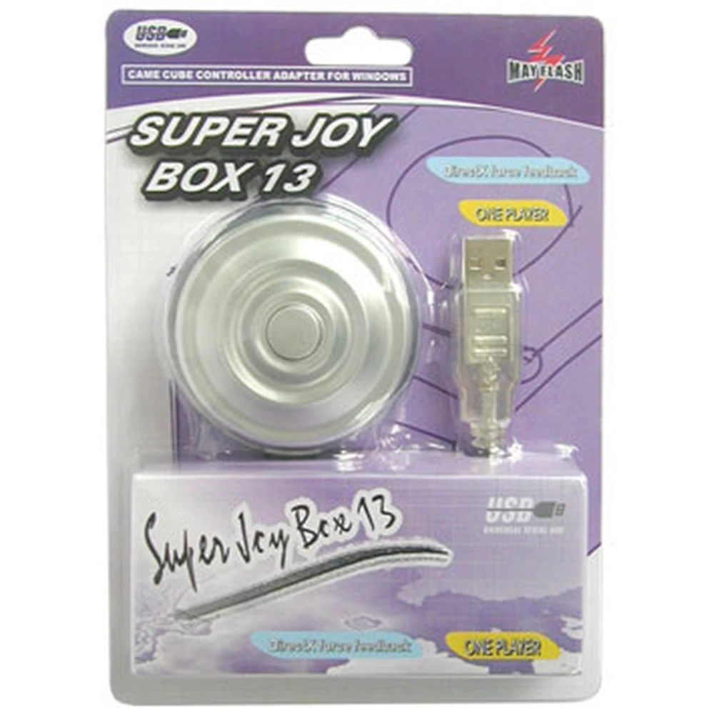 Adattatore controller GameCube per PC USB Super Joybox 13 di Mayflash