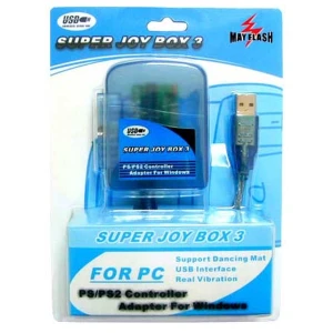 Adattatore controller PS2 per PC Super Joy Box Pro 3 Mayflash USB
