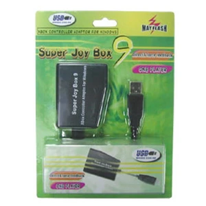 Adattatore controller Xbox per PC (SUPER Joy Box 9) compatibile con Windows 7 e 8