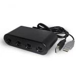 Adattatore controller GameCube per Nintendo Wii U e PC compatibile Super Smash Bros