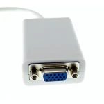 Vista lateral del adaptador Mini Displayport a VGA satkit