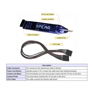Adattatore Spear per 360 Xtractor: estrai le key Liteon senza saldare