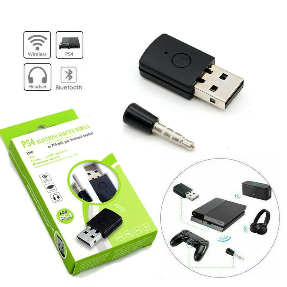 Adattatore USB Bluetooth PS4 per cuffie con microfono wireless 4.0