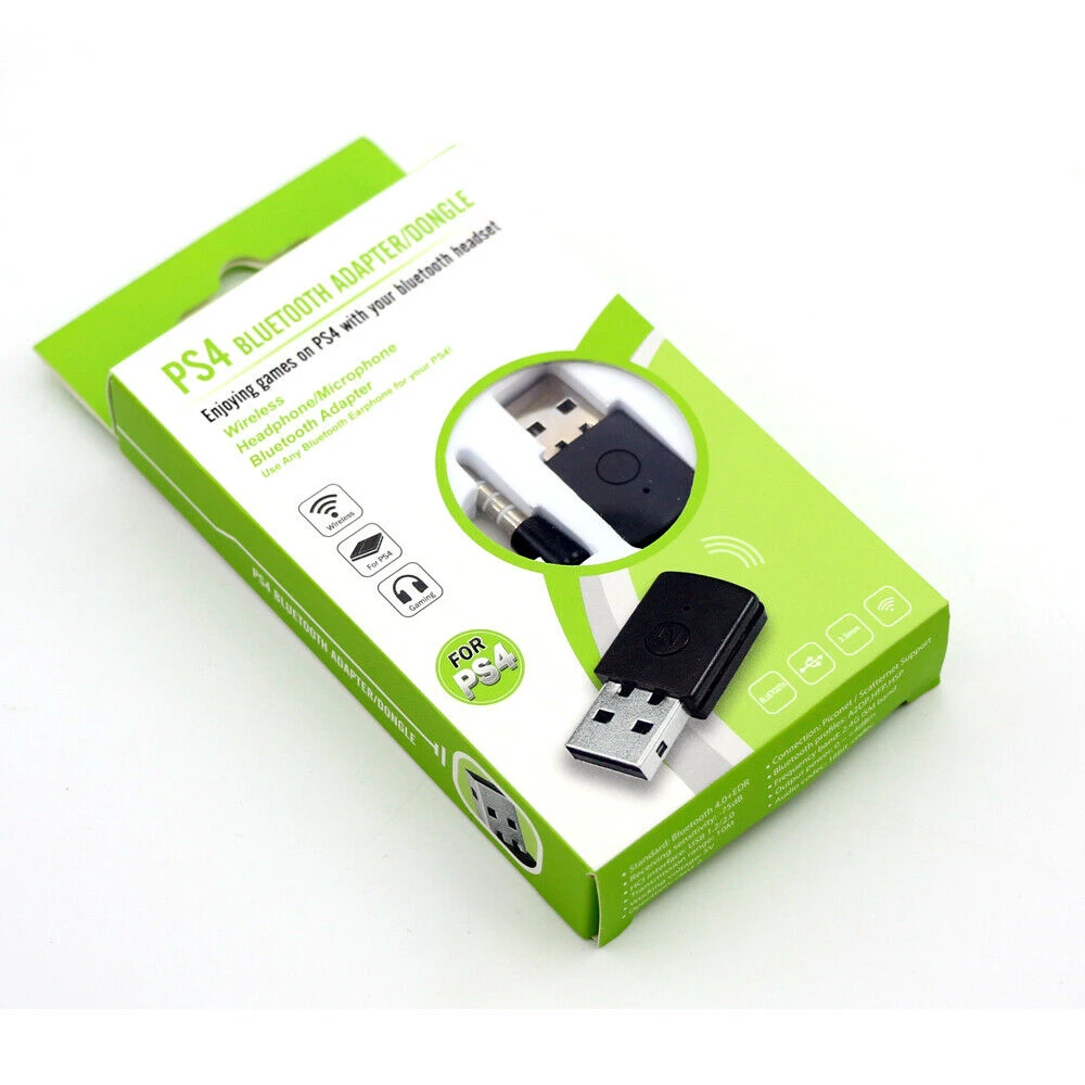 Detalle del dongle Bluetooth 4.0 para auriculares PS4