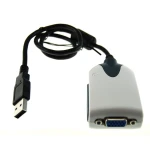 Adattatore VGA USB per monitor aggiuntivo compatibile con Windows e Linux