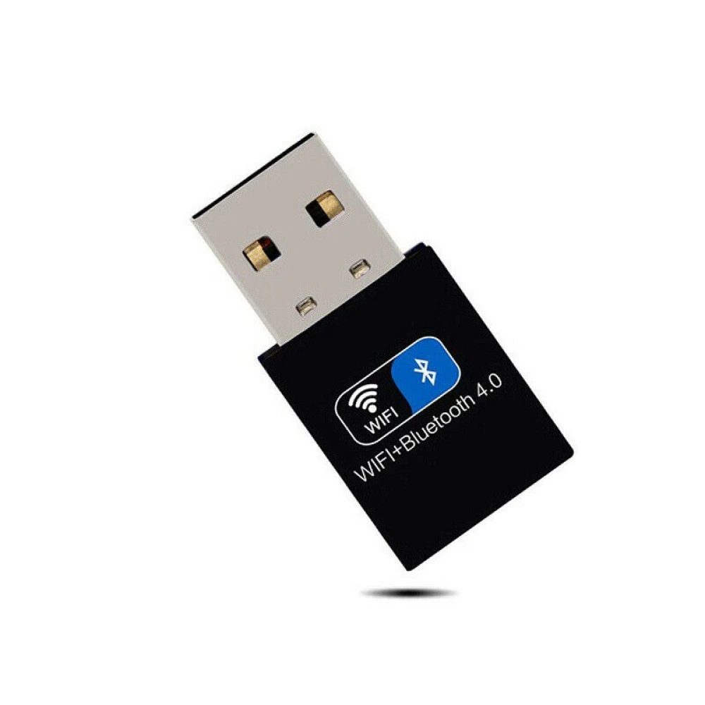 Adattatore WiFi Bluetooth USB 150Mbps Wireless 2.4GHz 802.11 per PC