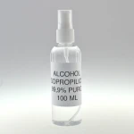 Alcol isopropilico 100 ml con vaporizzatore per pulizia e disinfezione