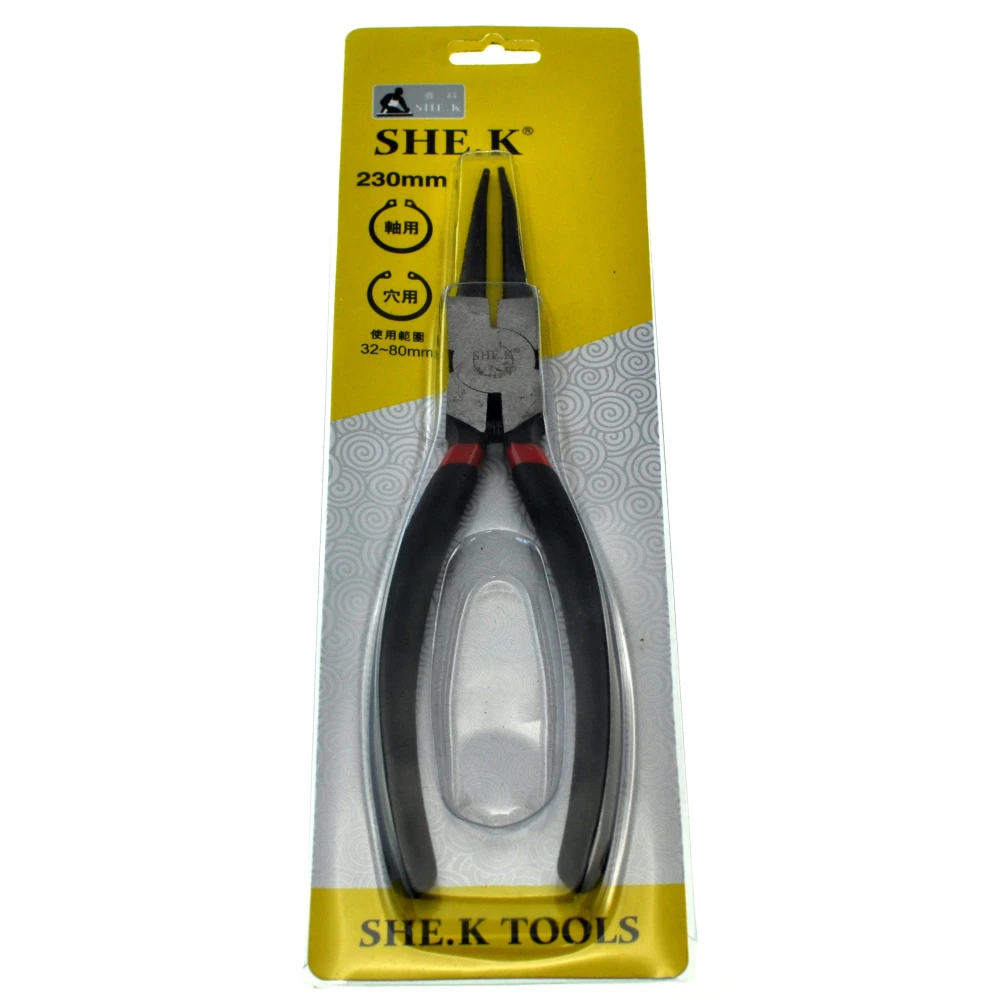 Herramienta para anillos de seguridad 230mm alicates rectos TSX TOOL