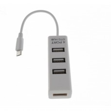 ANDROID OTG HUB 4 PORTE USB 2.0 ADAPTERS  3.50 euro - satkit