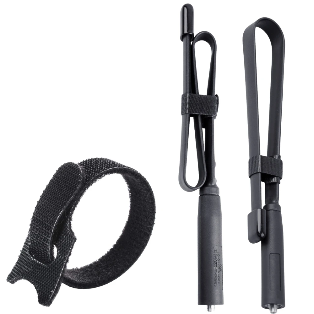 Antenna tattica pieghevole Baofeng a lungo raggio per walkie talkie