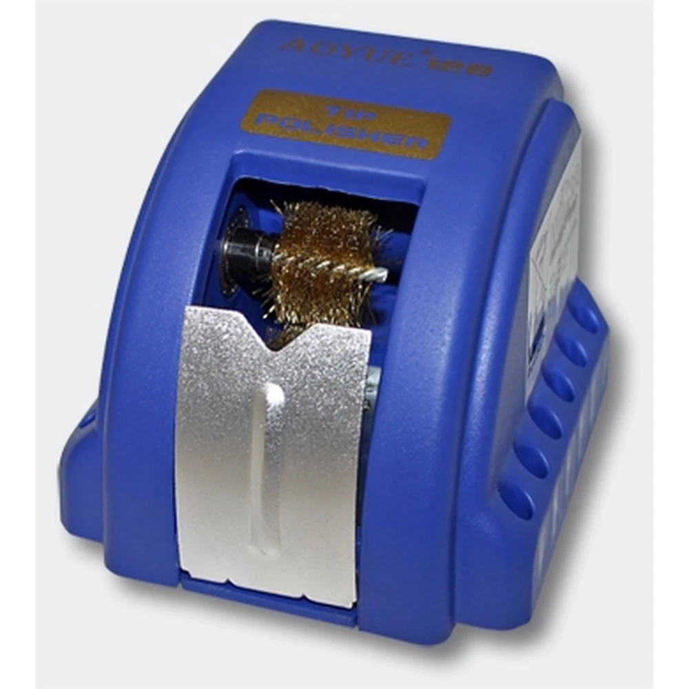 Aoyue 128 Pulitore Elettrico Punte Saldatore per Pulizia e Lucidatura Efficace