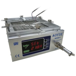 Aoyue 853A++ stazione di preriscaldo con controllo digitale e supporto estensibile