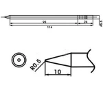 Aoyue LF-2B Punta saldatore con resistenza inclusa per stazioni saldanti