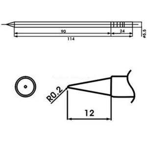 Aoyue LF-LB punta saldatore con resistenza inclusa per stazione di saldatura