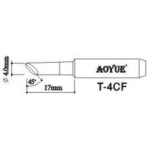 Aoyue T4cf punta saldatore di ricambio compatibile e durevole