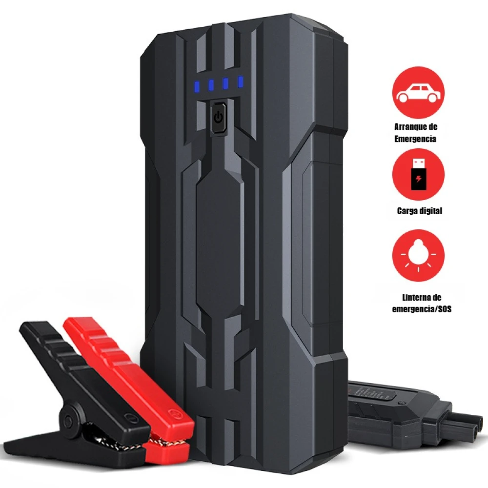 Pinzas inteligentes del arrancador de batería para coche 8000mAh Jumpstarter S301