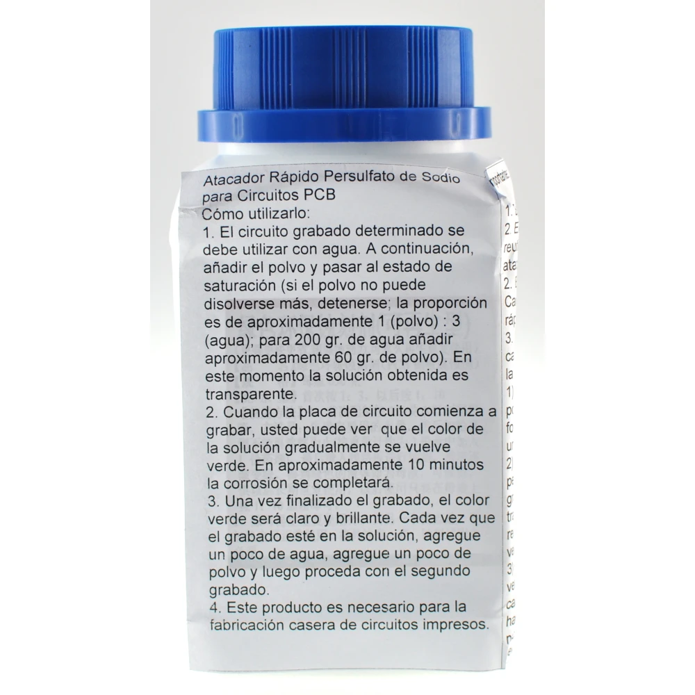 Incisore Rapido al Persolfato di Sodio per PCB 600gr