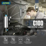 AUTOOL C100 pulitore iniettori benzina con adattatori auto