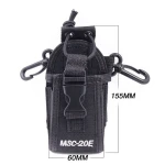 Baofeng MSC-20E custodia walkie talkie in nylon resistente e comoda