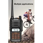 Baofeng UV9R Plus walkie talkie a lungo raggio con 160 canali VHF/UHF