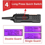 Baofeng UV9R Plus walkie talkie a lungo raggio con 160 canali VHF/UHF