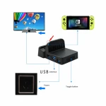 Base dock portatile per Nintendo Switch - mini dock HDMI USB