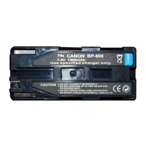 Batteria compatibile Canon BP-608 per videocamere Canon