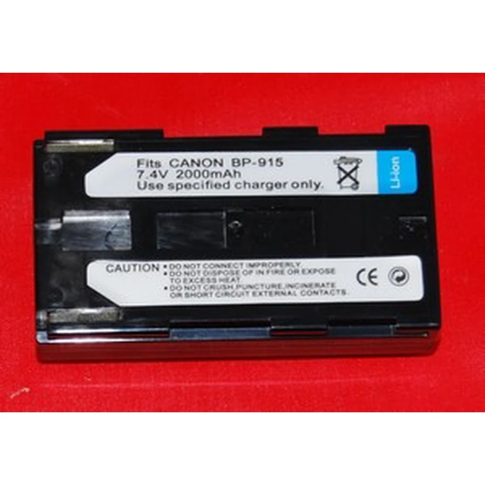 Batteria compatibile Canon BP-915 per videocamere Canon